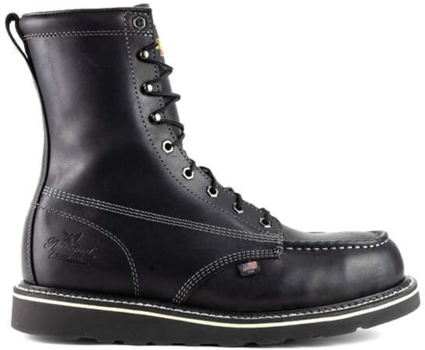 American Heritage Midnight Seres Safety Moc Toe 8 inch - Men Fashion