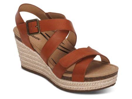 Anna Arch Support sandal - cognac Discount