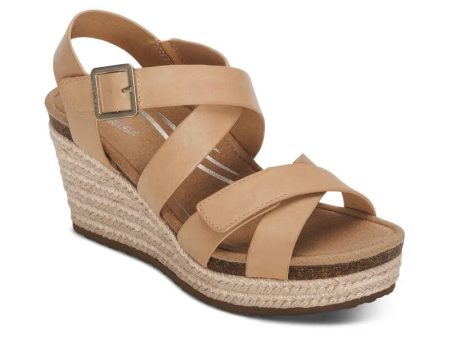 Anna Arch Support Wedge - Sand Online Hot Sale