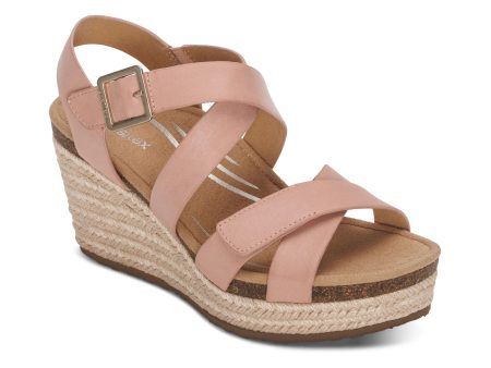 Anna Arch Support Wedge - Rose Online