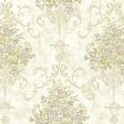 York VR3466 Rhapsody Floral Urn Wallpaper Fashion