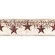 York Wallpaper HK4664BD Folk Heart II Hanging Star Border Online Hot Sale