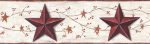 York Wallpaper CB5501BD Hearts & Crafts III Barn Star & Vine Border Online