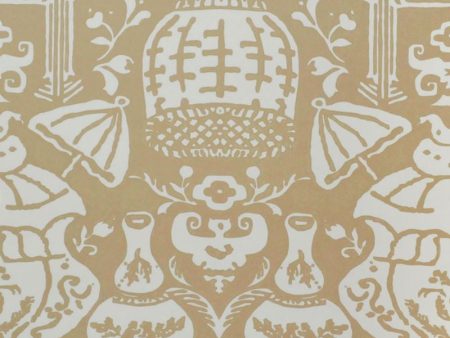 Clarence House Wallpaper 6801-12 The Vase Ecru Cheap