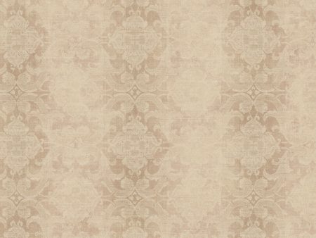 York NK2117 Nantucket Woven Damask W Stripe Wallpaper Discount