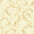 York NV6057 Baton Rouge Vintage Scroll Wallpaper Online Sale