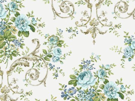 York Wallpaper PN0402 Neoclassic Floral Fashion