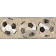 York Wallpaper ZB3170BD Boys Will Be Boys Soccer Ball Border Fashion