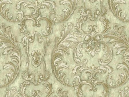 York NV6000 Baton Rouge Valentino Ornamental Wallpaper Sale