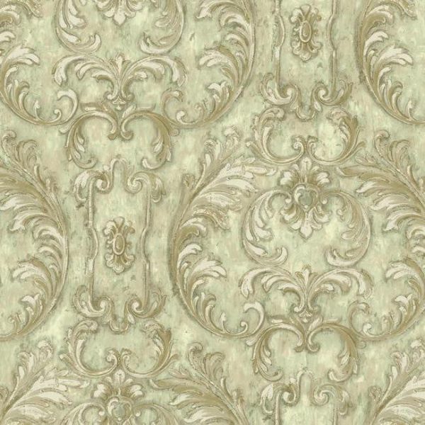 York NV6000 Baton Rouge Valentino Ornamental Wallpaper Sale