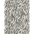 York RU8166 Black & White Book Zebra Skin Wallpaper Cheap