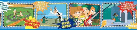 York Wallpaper DK6043BD Walt Disney Kids Phineas & Ferb Border Hot on Sale