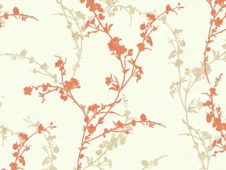 York WB5445 Botanical Fantasy Delicate Floral Branch Wallpaper Online now