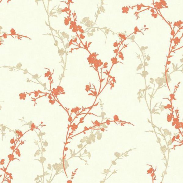 York WB5445 Botanical Fantasy Delicate Floral Branch Wallpaper Online now