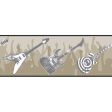 York Wallpaper ZB3119B Boys Will Be Boys Guitar Border Fashion