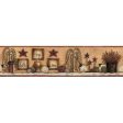 York Wallpaper CN1136BD Border Portfolio II Faith, Hope, Love Shelf Border Fashion