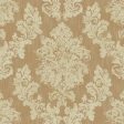 York VR3501 Rhapsody Regal Framed Damask Wallpaper Online Sale