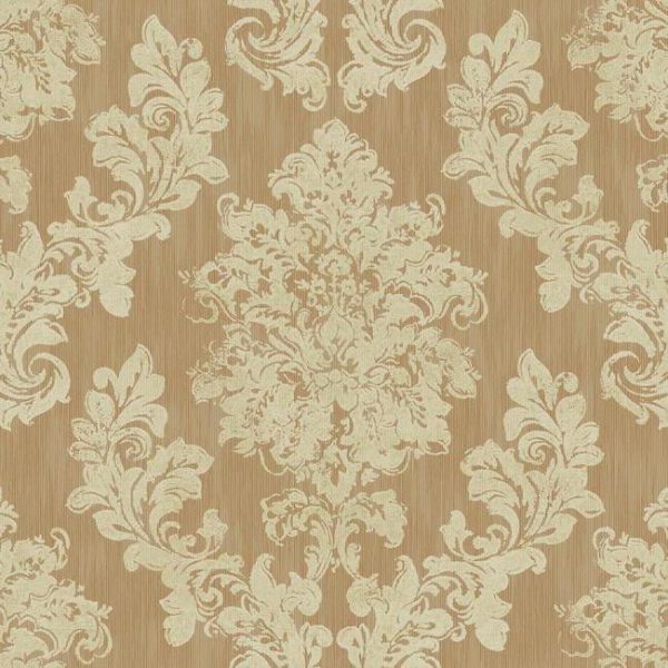 York VR3501 Rhapsody Regal Framed Damask Wallpaper Online Sale