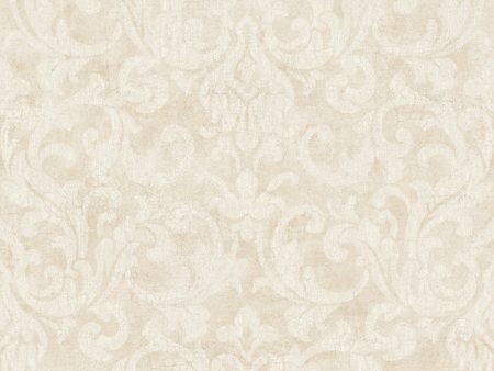 York RE9074 Vintage Patina Vintage Damask Wallpaper Sale