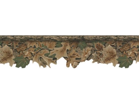 York Wallpaper WD4130B Border Portfolio II Real Tree Camouflage Border Online Hot Sale