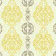 York WB5442 Botanical Fantasy Damask Stripe Wallpaper Online