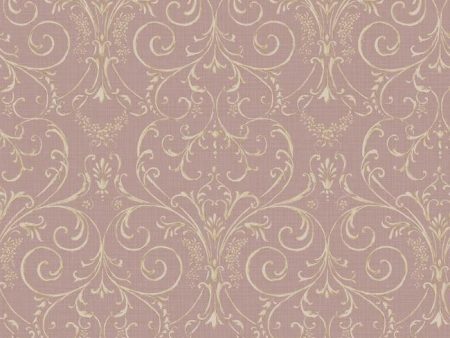 York Wallpaper PN0419 Scroll Damask Discount