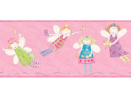 York Wallpaper ZB3446BD Border Portfolio II Angel Fairies Border Sale