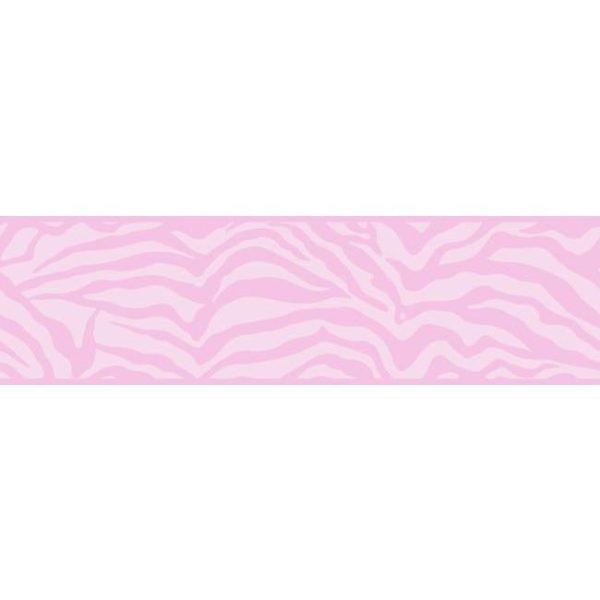 York Wallpaper JE3669B Friends Forever Girly Glam Zebra Border Online now