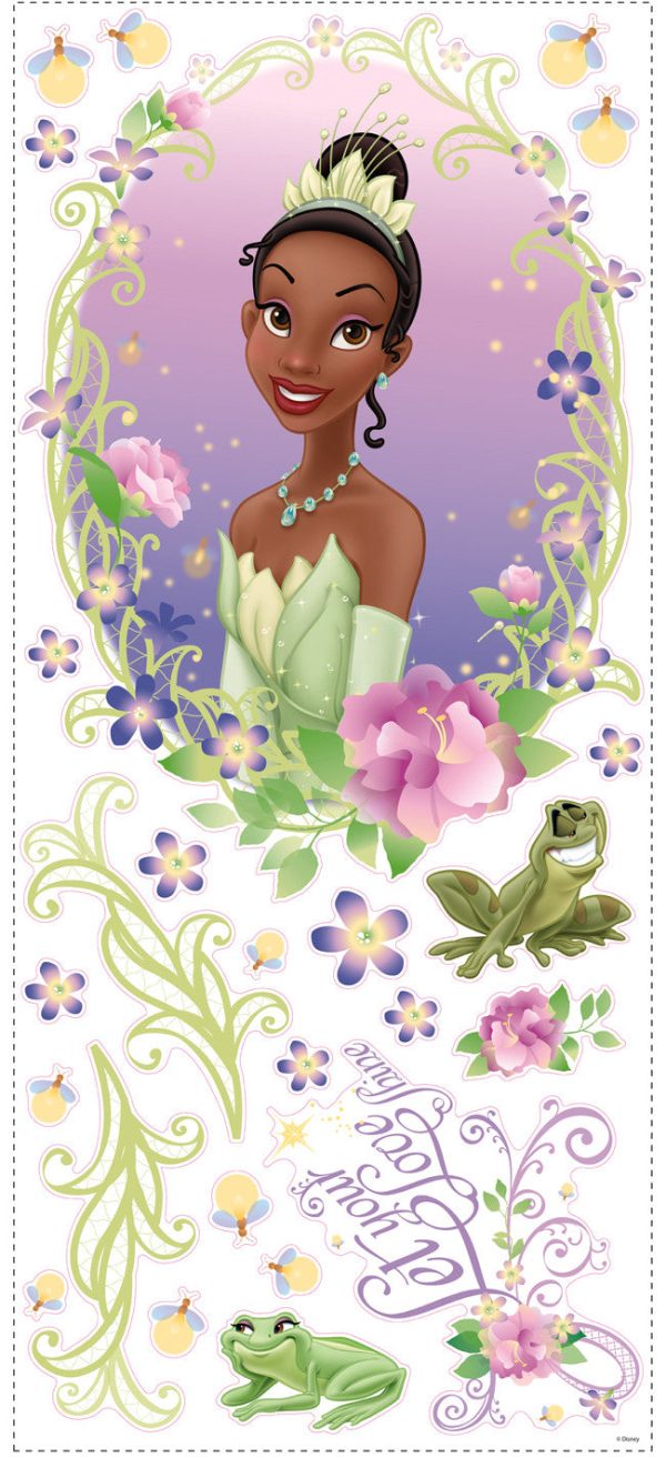 York Wallpaper RMK1427GMDK Princess & The Frog - Disney Mirror Medallion For Cheap