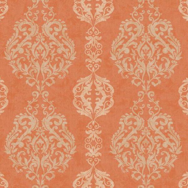 York WB5433 Botanical Fantasy Damask Stripe Wallpaper Hot on Sale