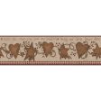 York Wallpaper YC3331BD Welcome Home Love & Laughter Tin Star Border Supply