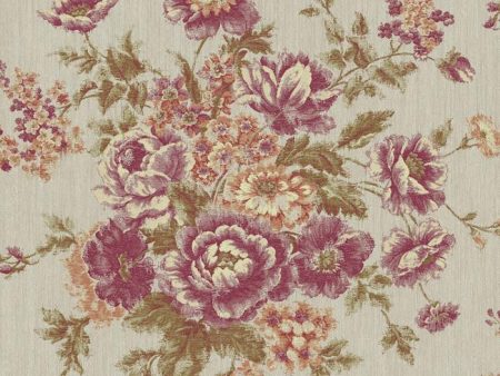 York VR3401 Rhapsody Rose Tapestry Wallpaper Fashion