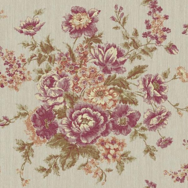 York VR3401 Rhapsody Rose Tapestry Wallpaper Fashion