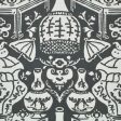 Clarence House Wallpaper 6801-20 The Vase Charcoal Online Hot Sale