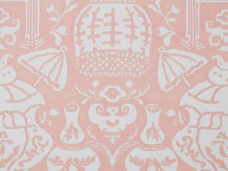 Clarence House Wallpaper 6801-16 The Vase Pink Supply