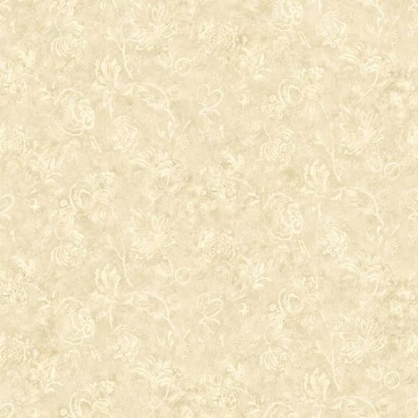 York SM8503 Beige Book Washy Jacobean Wallpaper Fashion