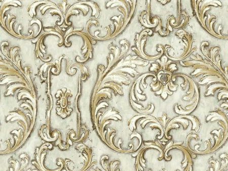 York NV6004 Baton Rouge Valentino Ornamental Wallpaper Sale