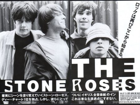 The Stone Roses 1989 09 S T Japan debut album promo ad For Sale