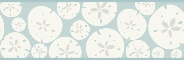 York Wallpaper KB8547B Bistro 750 Sand Dollar Border For Discount