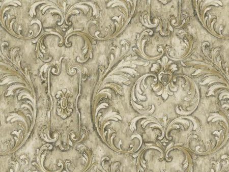 York NV6003 Baton Rouge Valentino Ornamental Wallpaper Supply