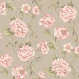 York RE9030 Vintage Patina Peony Vine Wallpaper Supply