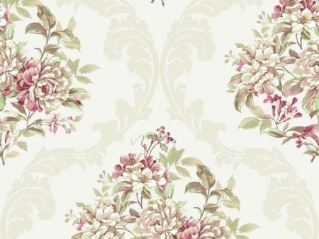 York Wallpaper PN0451 Framed Bouquet Online Hot Sale