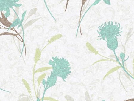 York WB5401 Botanical Fantasy Open Floral Wallpaper Sale