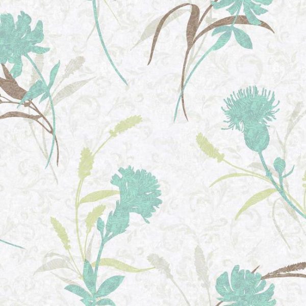 York WB5401 Botanical Fantasy Open Floral Wallpaper Sale