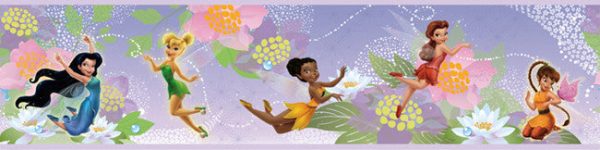 York Wallpaper RMK1492BCSDK Disney Fairies - Spring Celebration Cheap