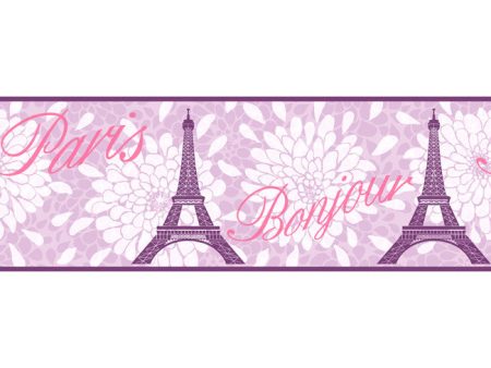 York Wallpaper KS2265B Cool Kids Paris Border Online