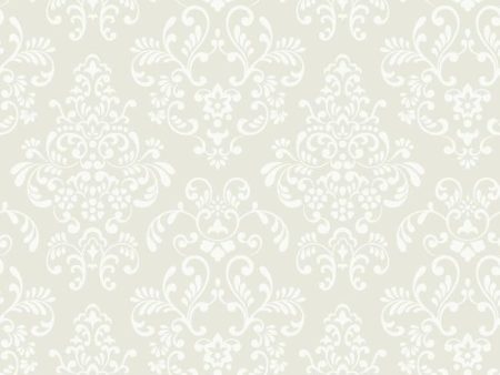 York YS9324 Beige Book Delicate Document Damask Wallpaper on Sale