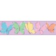 York Wallpaper ZB3425BD Border Portfolio II Doodle Butterfly Border Online Hot Sale