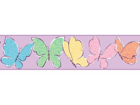 York Wallpaper ZB3425BD Border Portfolio II Doodle Butterfly Border Online Hot Sale