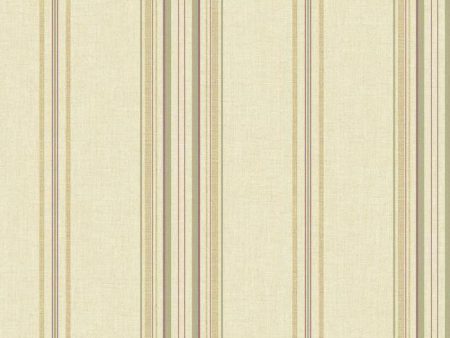 York VR3421 Rhapsody Classic Stripe Wallpaper Online now